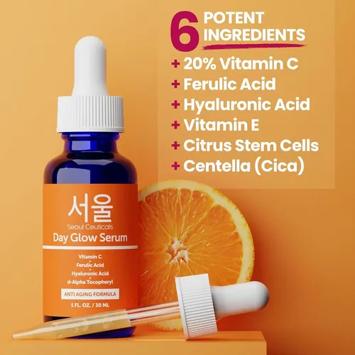 Seoul Ceuticals Serum Vitamina C Con Ácido Hialurónico