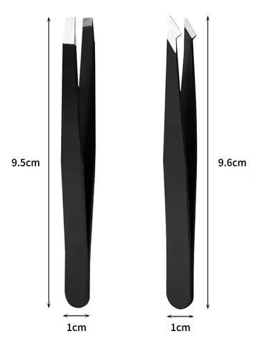 Pinzas De Depilación De Acero Inoxidable Para Cejas, Inclina