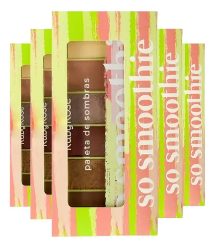Paleta 6 Sombras Matte Shimmer So Smoothie Ruby Rose
