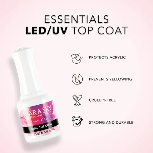 Top Coat Led/uv Kiara Sky 15 Ml