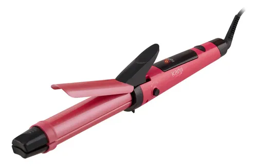 Planchita Y Buclera 2 En 1 Rosa Kanji Cable Giratorio