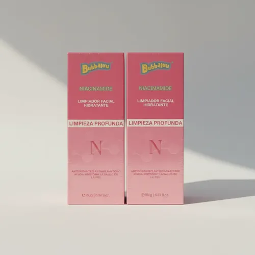 Bubbaluu Limpiador Facial Hidratante Niacinamide
