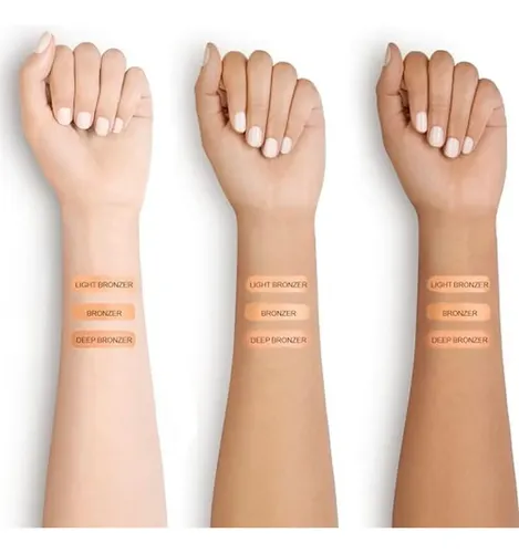 Polvo Bronceador Fv De Larga Duración, Impermeable Y Sedoso