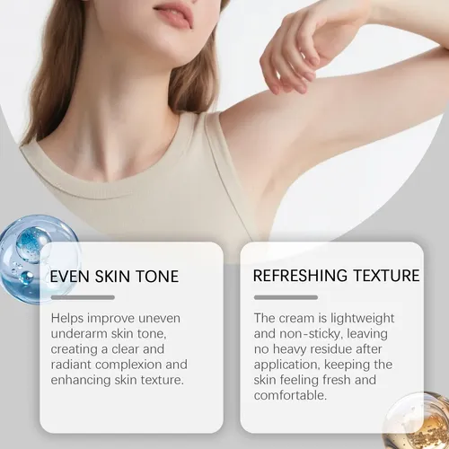 Crema Para Axilas Niacinamida Vitamina C 60 G