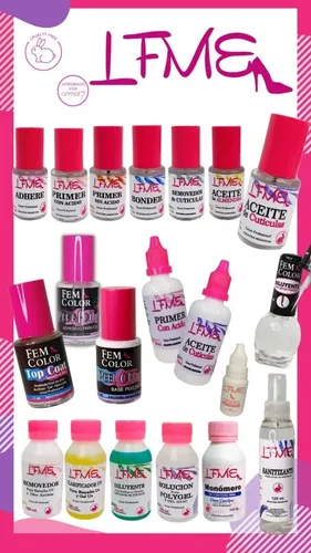 Kit Removedor Basico Esmalte Semipermanente Uv Broches Lfme