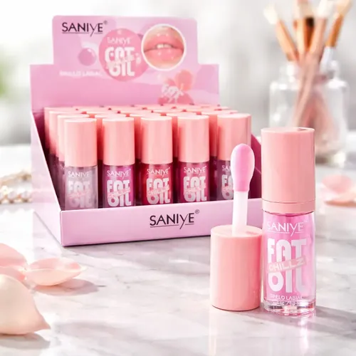 Brillo Labial Saniye Fat Chillz Oil Hidratante Para Labios