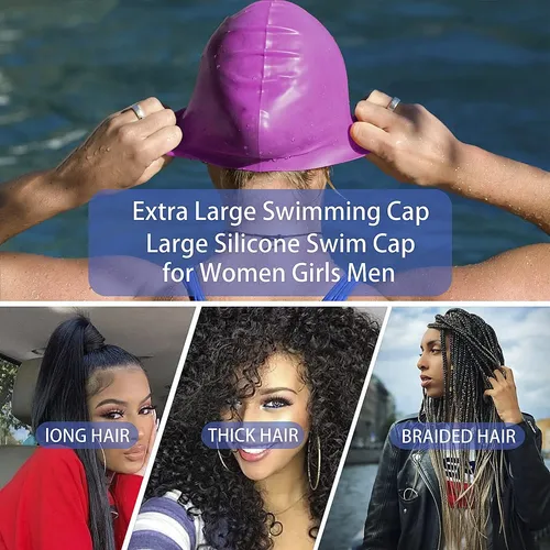 Gorro De Baño Geltvilra, Talla Grande, Para Trajes De Baño