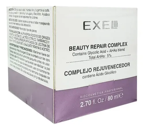 Crema Facial Anti Age Antiarruga Complejo Rejuvenecedor Exel