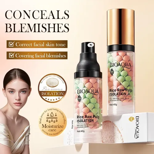 Prebase Correctora De Color De Un Solo Paso Bioaqua, Hidrata