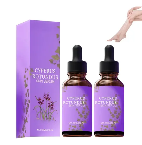 W Cyperglow-suero Para La Piel-con Cyperus Rotundus 2pcs ..