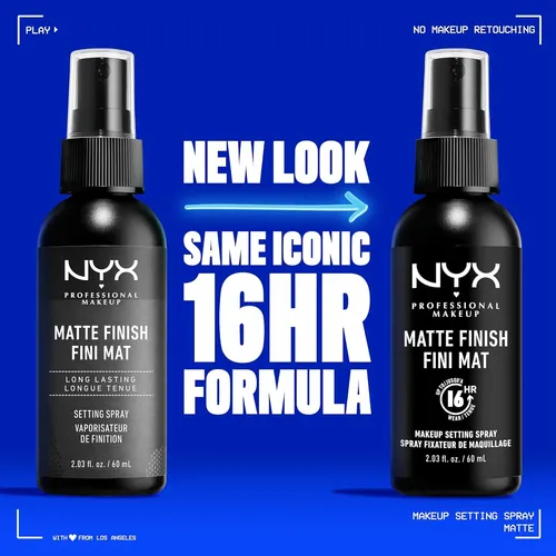 Nyx Spray Fijador Mate Maquillaje 60 Ml