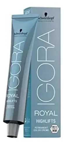 Tintura Schwarzkopf Professional Igora royal Highlifts & pastels tono 10-1 para cabello
