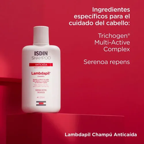 Shampoo anticaída Isdin Lambdapil 200ml