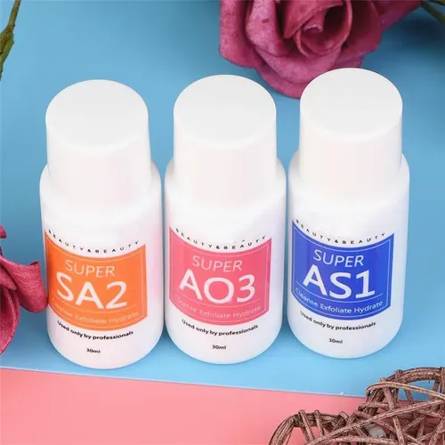 Burbuja De Solución Exfoliante Pequeña De Hidrógeno Aqua Oxy