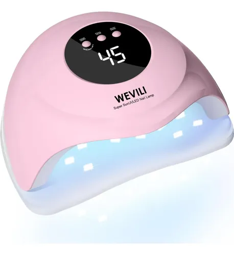 Lámpara Uv Led Wevili 72w Para Uñas De Gel Con Sensor Y