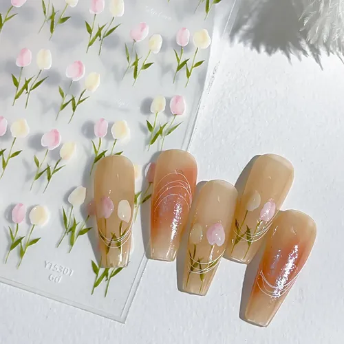 Adhesivos Para Uñas Jelly Tulip