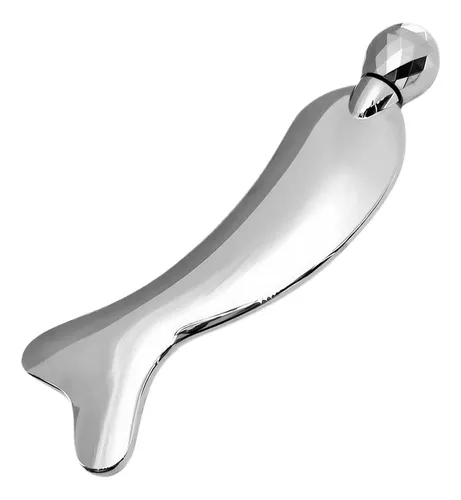 @nym Herramienta Gua Sha For Cara, Acero Inoxidable, Con#