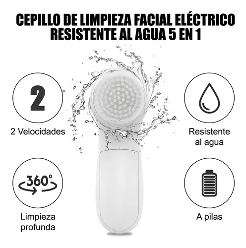 Cepillo Facial Limpiador Exfoliador Masajeador Piel Grasa