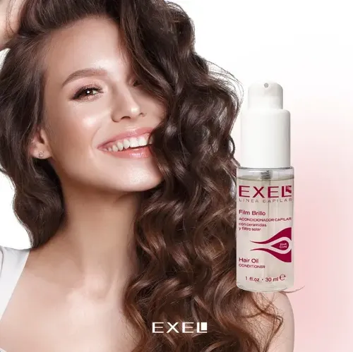 Film Brillo Acondicionador Con Ceramidas Y Filtro Solar Exel
