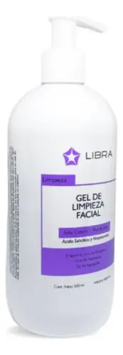 Gel Limpieza Facial Piel Grasa Sebo Control 500ml Libra