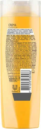Shampoo Sedal Crema Balance 190ml X12u