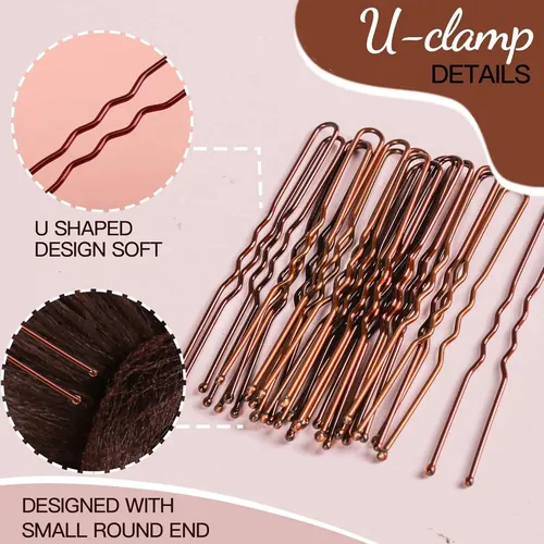 Juego De Accesorios Para El Cabello Fandamei 20 Redes Y 40