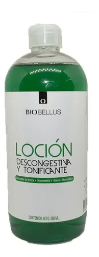 Loción Descongestiva Y Tonificante Biobellus 500 ml