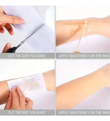 / Nuevo Rollo De Papel De Cera For Depilación Facial, /