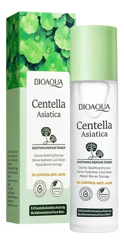 Tónico Facial Centella Asiática Bioaqua Antiacne Todo Tipo De Piel Día/noche