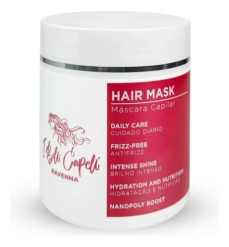 Mascarilla Capilar I Belli Capelli Ravenna Aloe Vera 500 G