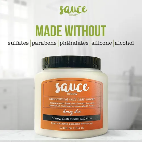 Mascarilla Capilar Sauce Beauty Miel Chía Suavizante Rizo 31