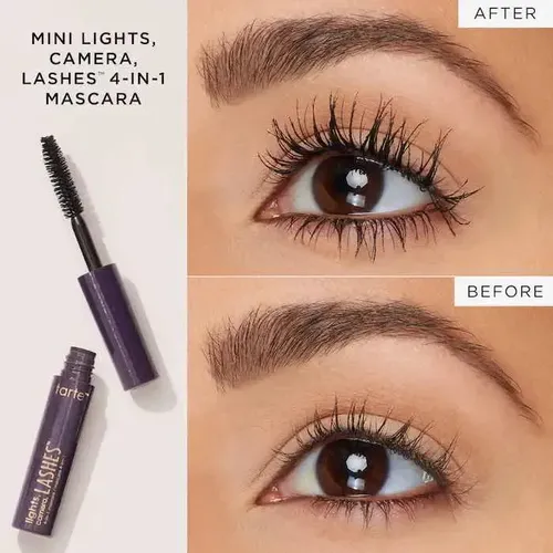 Mascara De Pestañas 4 En 1 Uno, Camera, Lashes Tarte Negro
