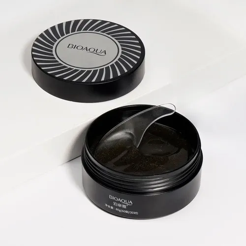 T Parches Hidrogel Ojos Bioaqua Elimina Ojeras Perla Negra W Todo Tipo De Piel