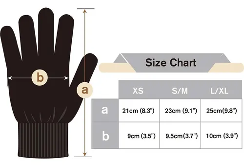 Guantes De Algodón Hidratantes Evridwear L/xl Beige Con