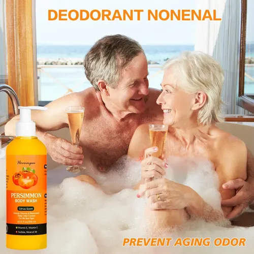 Body Wash Hoveimpee, Eliminador De Olores A Caqui, 300 Ml