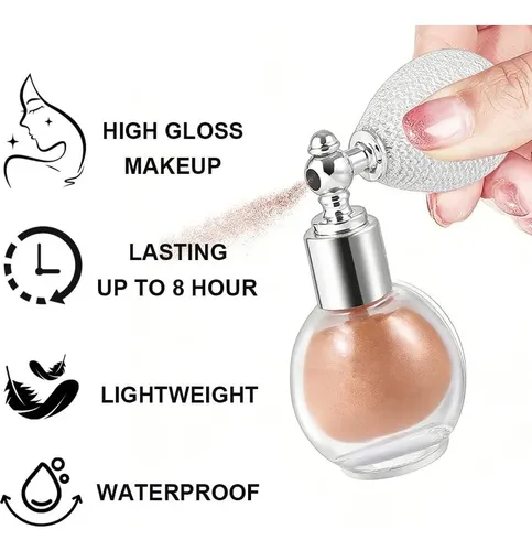 Iluminador Corporal Y Facial En Spray Kaynest Bronceado