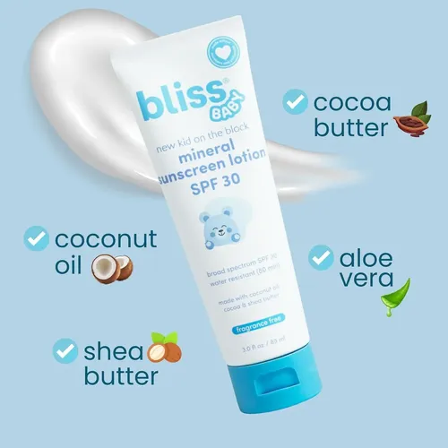 Protector Solar Infantil Spf 30 Bliss Mineral Vegano