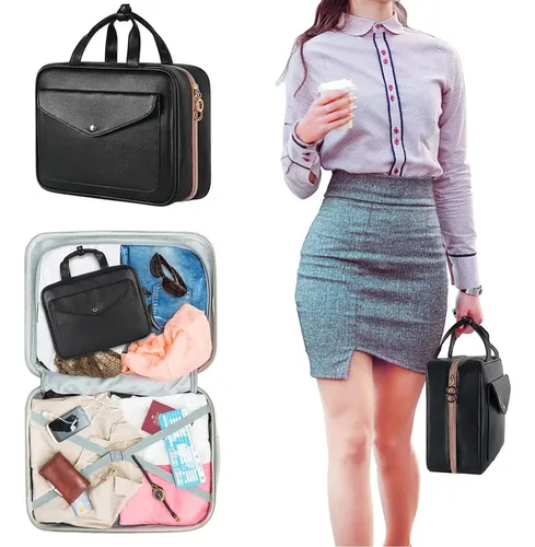 Bolsa De Maquillaje Profesional Para Mujer, 4 En 1