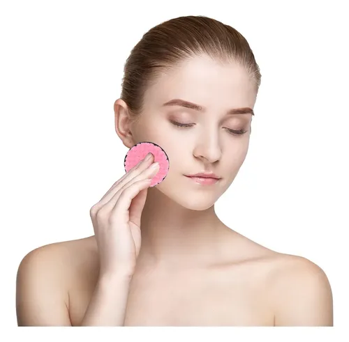 6pcs Makeup Powder Puff Reusable Pad For Facial Cleaning Use
