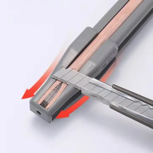 Sacapuntas De Plástico For Principiantes En Lápiz De Cejas.