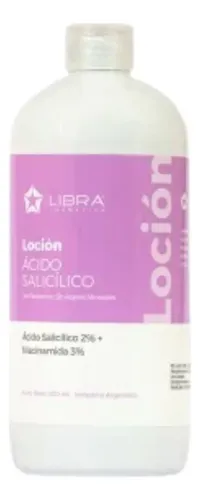 2 Locion Con Acido Salicilico + B3 500gr. – Libra Cosmetica Momento De Aplicación Día/noche Tipo De Piel Grasa