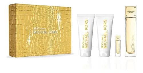 Kit Perfume De Mujer Michael Kors Sexy Amber Edp 100 Ml