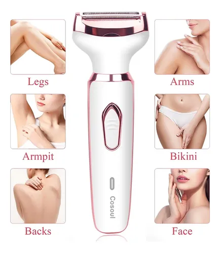 Depiladora Electrica 4 En 1 Portatil Usb Mujer Cuerpo Facial
