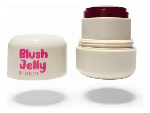 Rubor Gelatina Ultra Jelly Blush Tint De Pink 21 Maquillaje Tono del maquillaje 04
