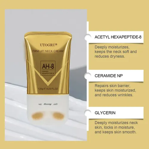 Crema Reafirmante Para Cuello Utogru Ah-8 120 G