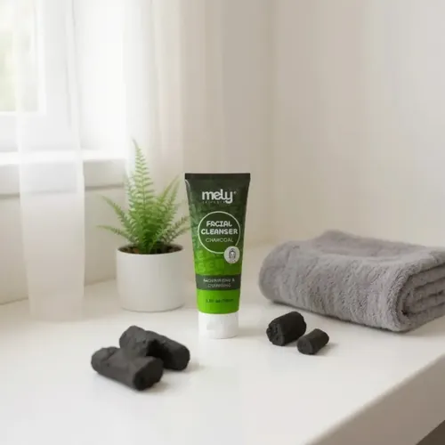 Limpiador Facial Mely Con Extracto Carbon Para Piel Grasa