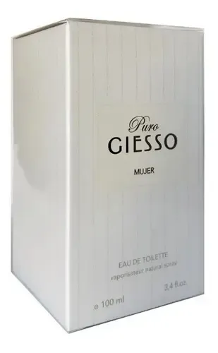Perfume Giesso Puro 100ml Eau de Toilette Cítrico Mujer