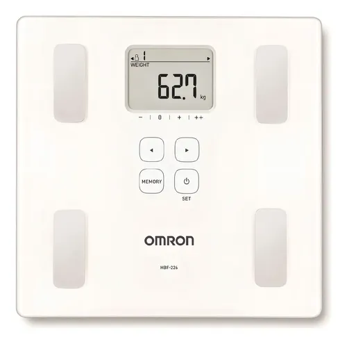 Balanza Personal Digital Baño Omron Calcula Masa Corporal Hbf-226