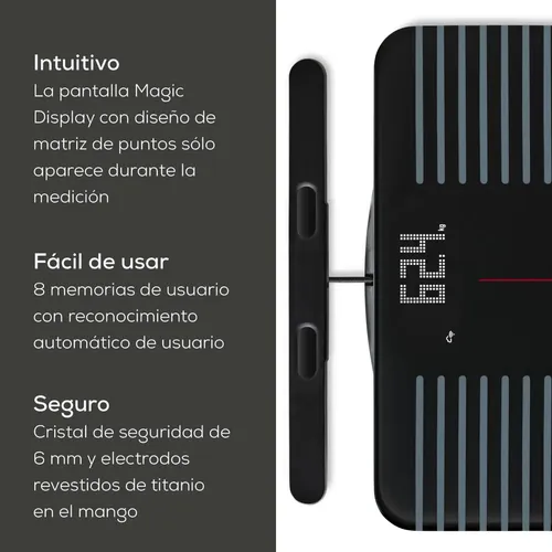 Balanza Digital Bioimpedancia Bluetooth Wifi Beurer Bf 990