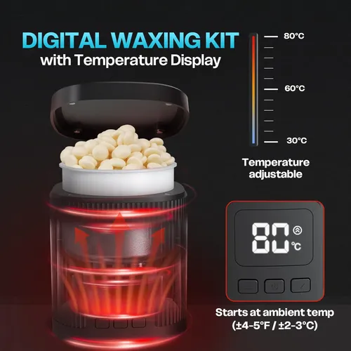 Kit Wokaar Para Depilación De Nariz, Cejas Y Orejas | 100